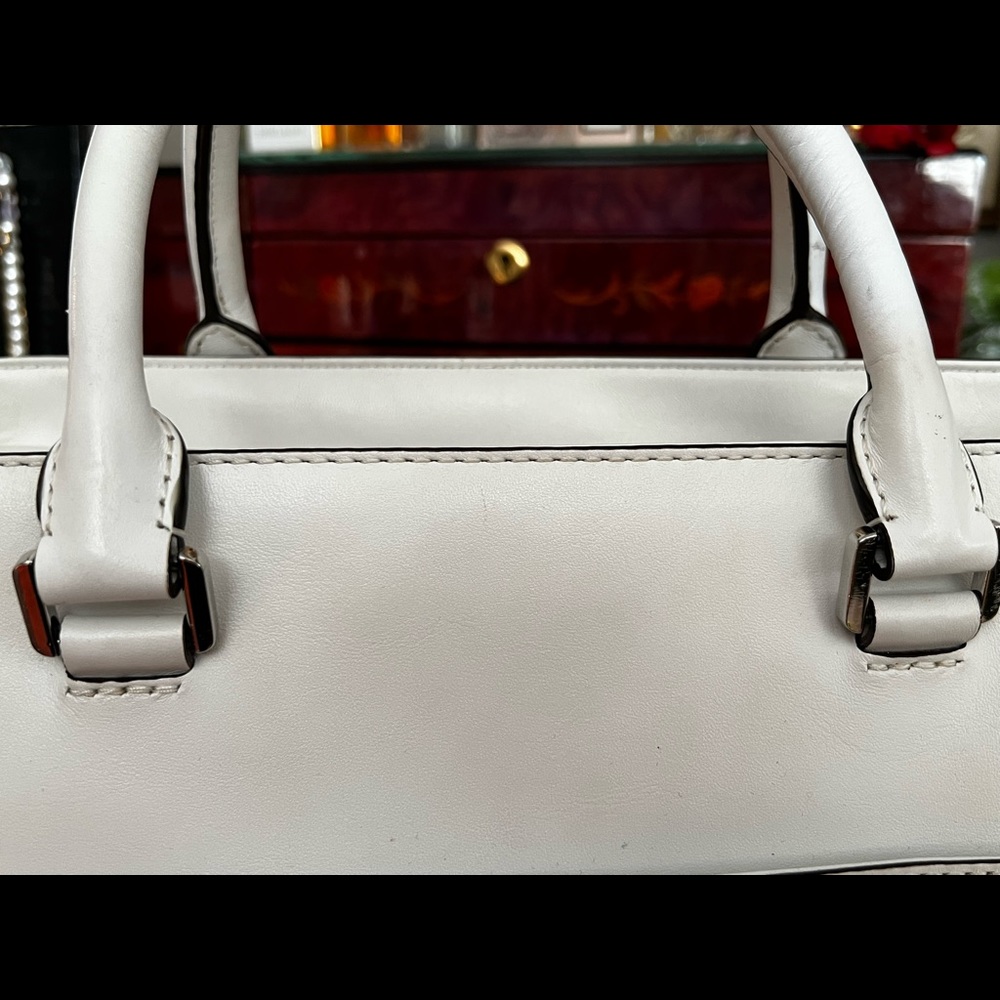 ๐นRUNWAY MICHAEL KORS GLSSS/LEATHER BAG ๐นRARE MK COUTURE BAG - Picture 6 of 15